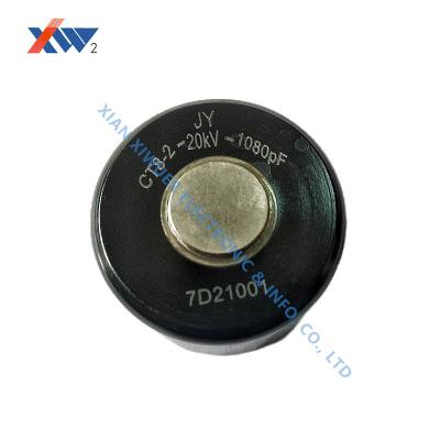 Китай Помещенные конденсаторы 1080PF Doorknob диска высоковольтные конденсатор 20 Kv продается