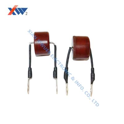 China 50KVDC 10pF High Voltage Ceramic Capacitor  Single Layer Ceramic Capacitor SLCC ±20% 85 Degree for sale