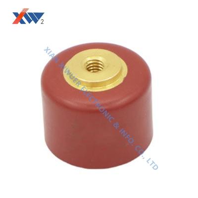 China CT8-2 10000pF high frequencies ceramic capacitor doorknob capacitors screw terminal 40kv capacitor for sale