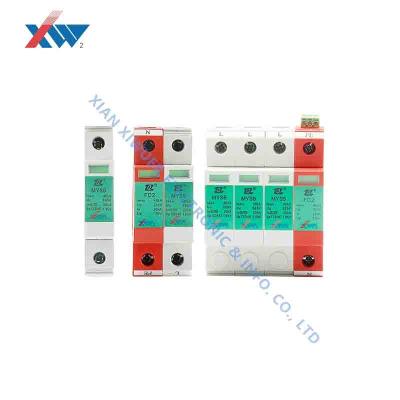 China AC / DC System Overvoltage surge protector device MYS5-385 / 20-3P+NPE（S）surge arrester SPD for sale