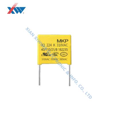 China X2 0.001uF Safety High Voltage Film Capacitor 310V / 350V / 380V for sale