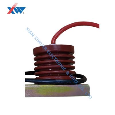 China 10KV High Voltage Zero Sequence Sensor Single Phase Capacitive Divider Brass Terminals With / No Lead for sale