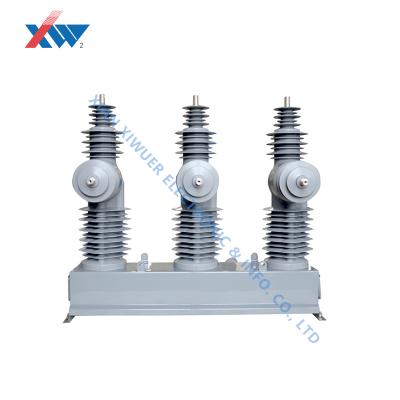 China 12 kV 1250A Außenpfeiler fest versiegelte Pfeiler mit Stromkastenpfeiler montierte automatische Schaltanlage zu verkaufen