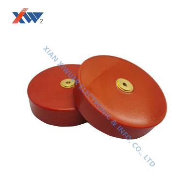 China Doorknob Capacitors 30KV DC 12000PF 20% Tolerance High Voltage Ceramic Capacitor Encapsulated In Epoxy Resin Small Size for sale