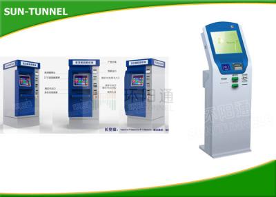 China Automatic Payday Loan Kiosk , Customised Software Interface Stand Alone Kiosk for sale