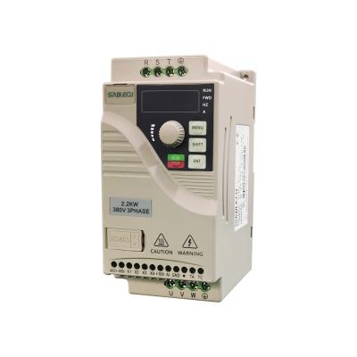 China ABS PC Single Phase Frequency Inverter , 0.75KW Single Phase Motor VFD Drive for sale