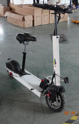 China 2016 fashion and high technology Carbon Fiber Folding 2 wheel Electric Scooter with 10.4Ah for sale