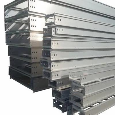 China High Fire Resistance Long Span Cable Tray Galvanized Steel Customized Height for sale