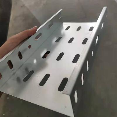 China Hot Dip Galvanized Perforated Cable Tray Easy Installation UV Resistant for sale