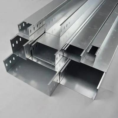 China Width Customized Hot Dip Galvanized Cable Tray HDG For Indoor Applications for sale
