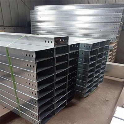 China Custom Hot Dipped Galvanized Cable Tray Silver / Gray 1 Year Warranty for sale