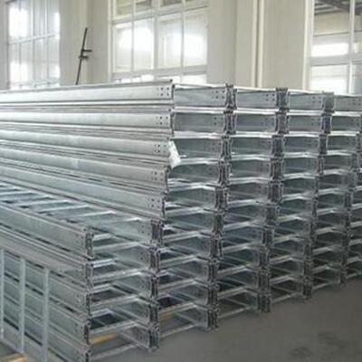 China Screws Installation Long Span Straight Cable Tray  high load capacity for sale