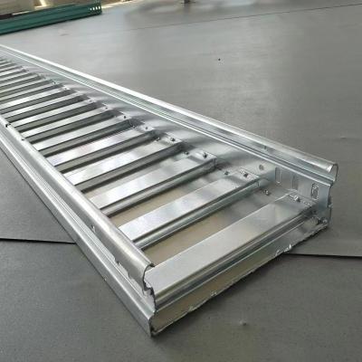 China 50-1000 mm bandeja de cable en polvo recubierto / en caliente galvanizado escalera de cable de aluminio en venta