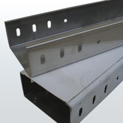 China Trough Type Stainless Steel Cable Tray Max. 40kg/M2 Silver Customized Size for sale