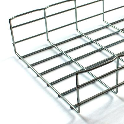 China Industrial Stainless Steel Basket Tray , Customized Galvanized Wire Tray With Bend Radius for sale