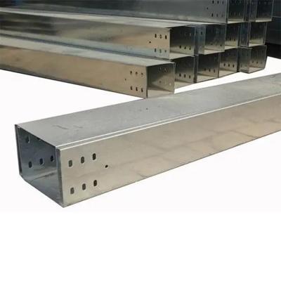 China Wall Mounted Hot Dip Galvanized Cable Tray Customized Length for sale