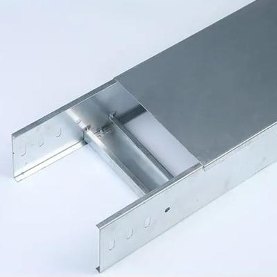 China Easy Install HDG Tray , 50mm Galvanised Cable Tray Thickness Customized for sale