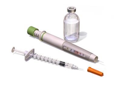 China 1 ml de seringas de insulina descartáveis não reutilizáveis U 100 fabricadas em plástico de qualidade médica à venda