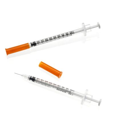 China ODM Sterilization EO Gas Disposable Injection Syringe Device Microfine Needles 0.5ml à venda