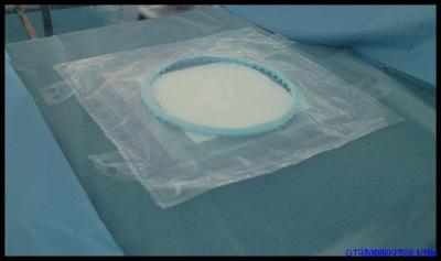China Película transparente de la colección de la C-sección de la incisión quirúrgica flúida PE de la bolsa en venta