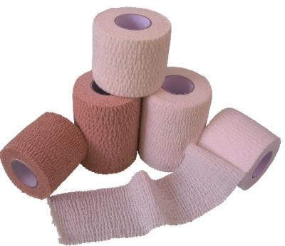 China Latex-Free Sterile Gauze Bandage-Self Adhesive Gauze No Clips Fasteners for sale