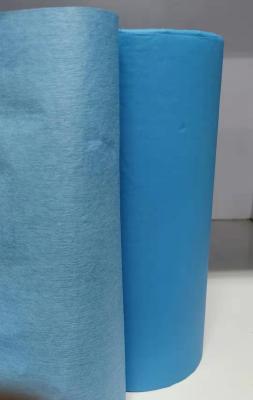 China Anti Bacteria Medical Non Woven Fabric 150cm 180cm Width Blue Abrasion Resistant for sale