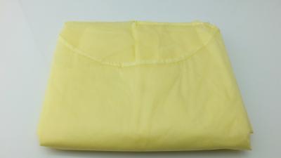 China Hygienic Disposable Isolation Gowns Dustproof Place Neck Ties Over Head Style for sale