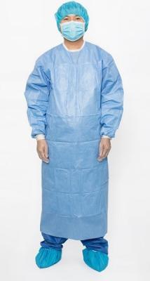 China Weight 35-50 Gsm Disposable  Gowns , Waterproof Surgical Gowns Class II for sale