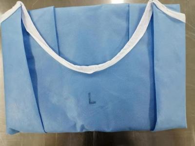 China EO Sterile Disposable Sterile Gowns PP+PE+PP Material Weight 60-70 Gsm for sale