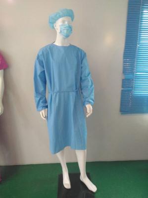 China PE Cast Film Disposable Isolation Gowns for sale