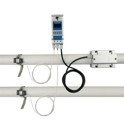 China PVC Pipe 24VDC Clamp On Ultrasonic Flow Meter for sale