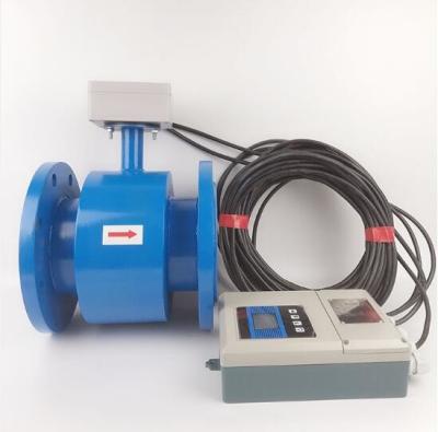 China Electromagnetic Flowmeter Sewage Flowmeter Intelligent Split LDG Magnetic Flow Meter for sale