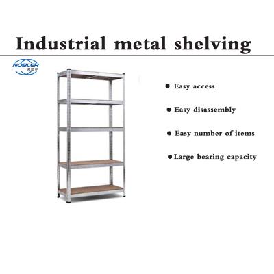 China Large Bearing Capacity Industrial Metal Shelving Easy Disassembly for sale