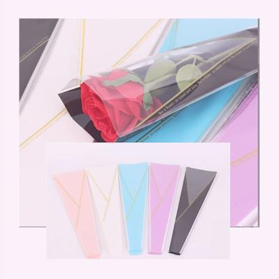 China Transparent Multi Specification Flower Bouquet Sleeves For Flower Vegetable Packaging for sale