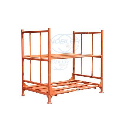 China Stacking Truck Tire Storage Rack Metal Folding Adjustable Tire Rack for sale