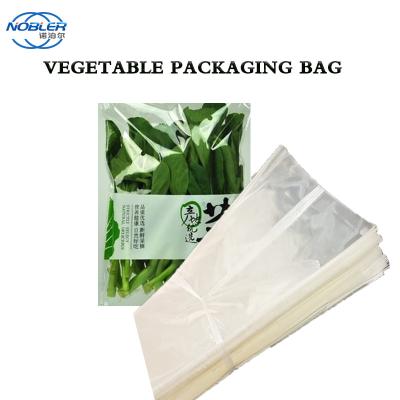 China Bolsa de embalaje de alimentos para vegetales de flores de corte fresco transparente a prueba de agua en venta