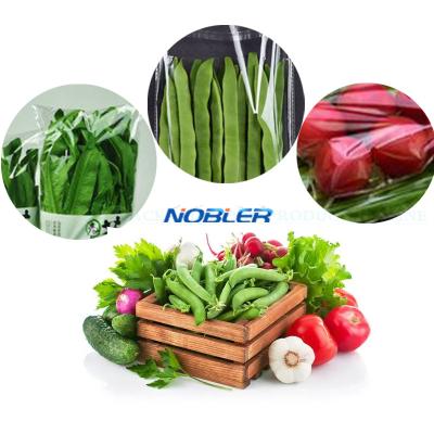 China Bolsa de embalaje de vegetales transparente multipropósito personalizable de 25 cm en venta