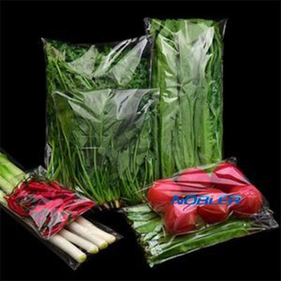 China Multi Specification Plastic Transparent Vegetable Packaging Bags Customized for sale