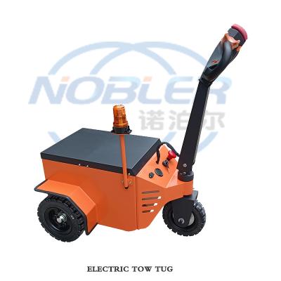 China Customized Handheld Electric Tow Tug High Elasticity Core Rubber Wheel 200Ah for sale