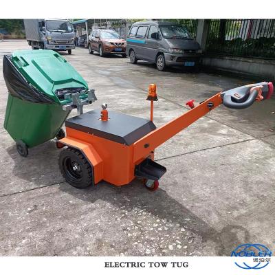 China Handheld Electric Tractor Flower Trolley Customized 200Ah High Elast Electric Tow Tug for sale