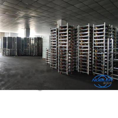 China Plywood Danish Plant Trolley PA Wheel Easy To Install Durable 675*562*1800mm à venda