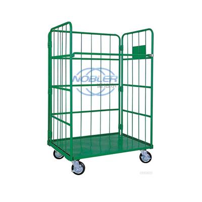 China Warehouse Storage Cage, Butterfly Cage Tire Frame With Caster for sale
