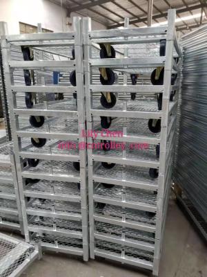 China Flower And Pot Plant Trolley 1350*562*1900 Mm For Display CC Euro for sale