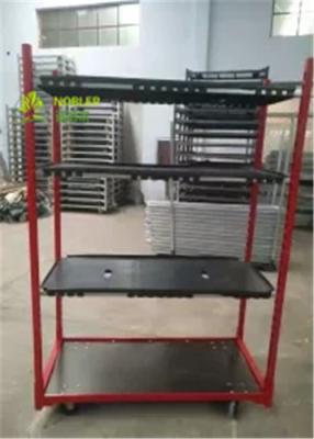 China Dutch Trolley Shelves CC Roll Container Nursery Trolley Cart Greenhouse Grow Cart for sale