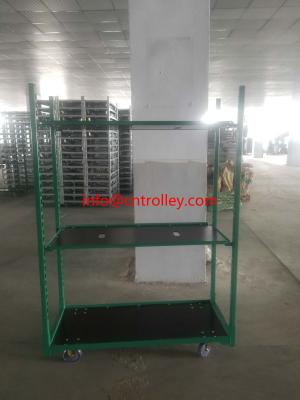China Display 4 Storey 1800mm Danish Greenhouse Trolley for sale