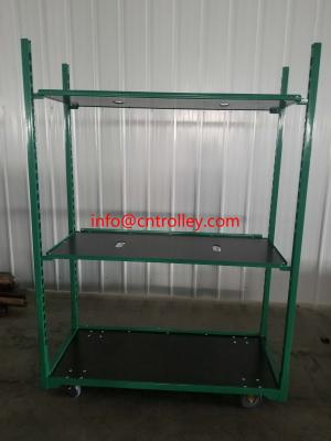 China Plywood Hot Dip Galvanized Q235 Dutch Trolley Shelves for sale
