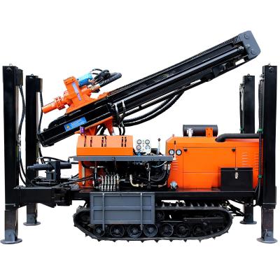 China China hot sale diesel engine driven DK180 Crawler type water well drilling rig for sale