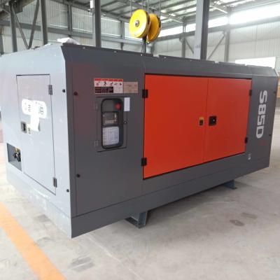 China ZHIGAO ZEGA S85D high efficiency diesel engine water well drilling screw air compressor for sale