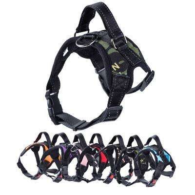 China Geometric Style Padded Dog Harnesses for sale