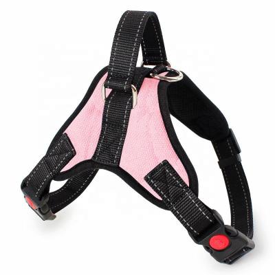 China Chicote de fios geométrico de Front Clip High Visibility Dog do chicote de fios da veste do animal de estimação do estilo à venda